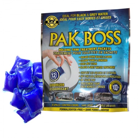 Pak-Boss sachets eaux usées 12PK