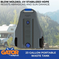 Réservoir d'eau noire portatif GATOR