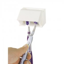 Pop-A-Toothbrush double blanc