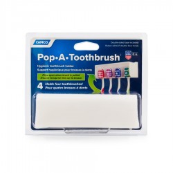 Pop-A-Toothbrush quadruple blanc