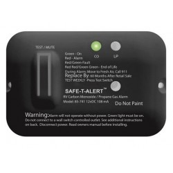 Détecteur CO/propane En Surface Noir Safe-T-Alert (85)