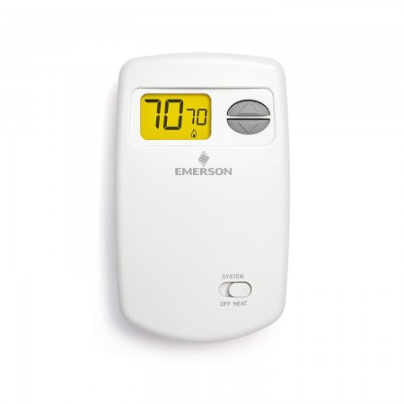 Thermostat digital chauffage blanc