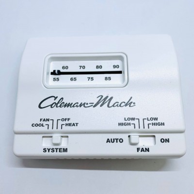 Thermostat analogique Coleman-Mach blanc